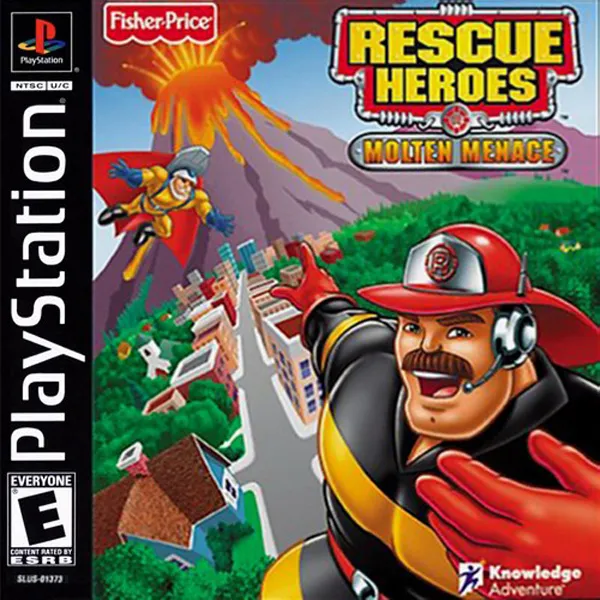 Rescue Heroes: Molten Menace box art