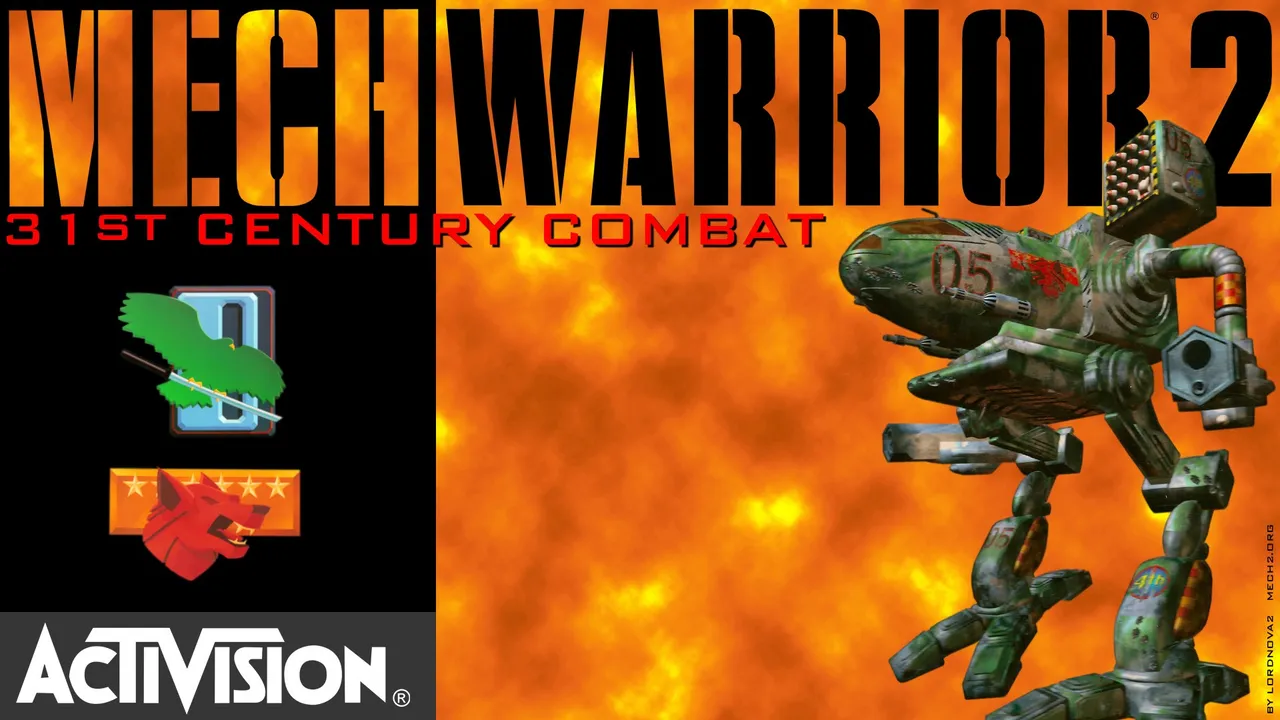Backdrop artwork for MechWarrior 2: 31st Century Combat