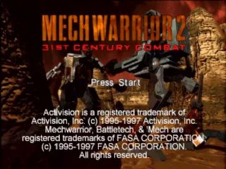 MechWarrior 2: 31st Century Combat screenshot
