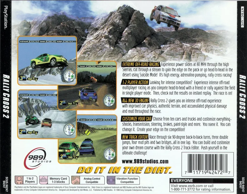 Rally Cross 2 box back