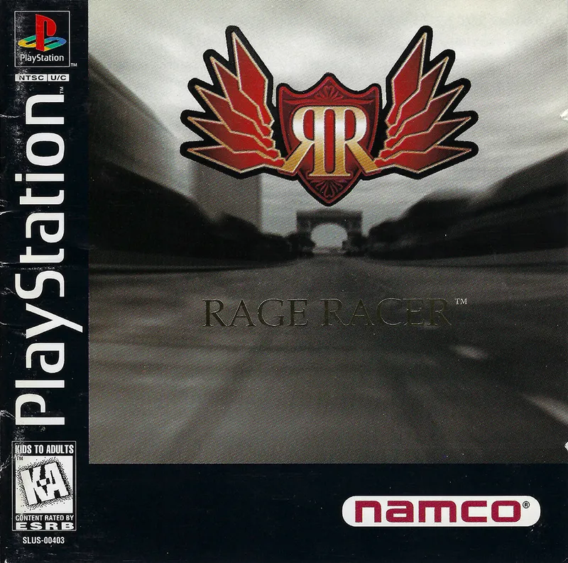 Rage Racer box art