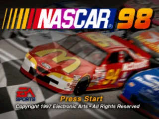 Backdrop artwork for NASCAR 98