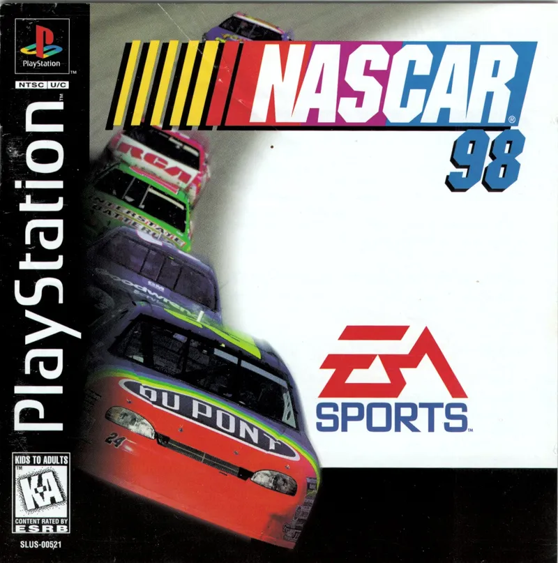 NASCAR 98 box art