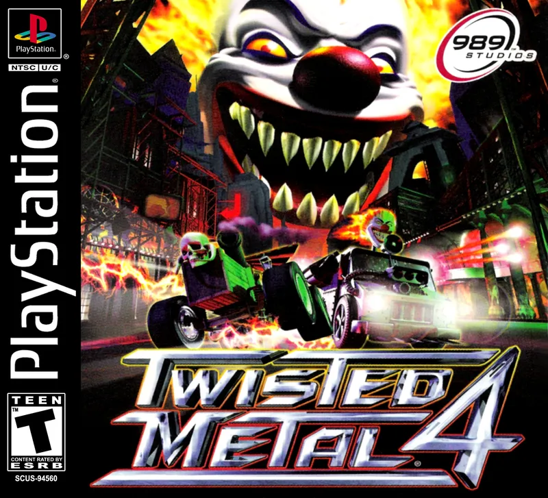 Twisted Metal 4 box art