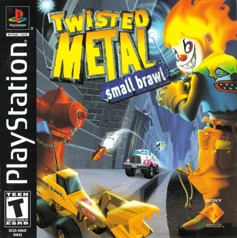 Twisted Metal: Small Brawl box art