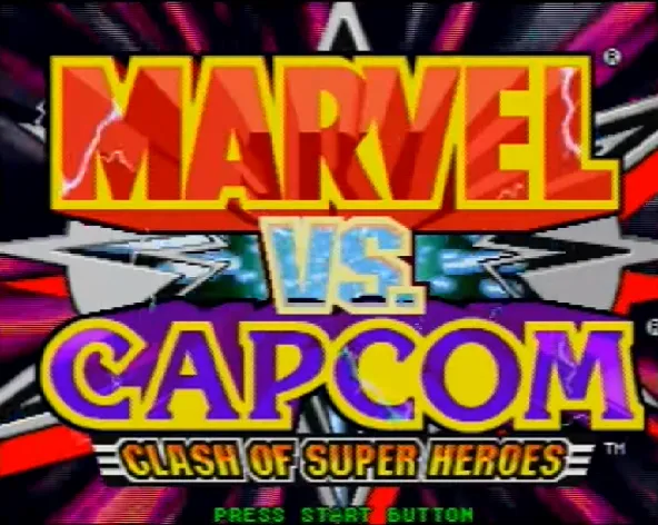 Backdrop artwork for Marvel vs. Capcom: Clash of Super Heroes