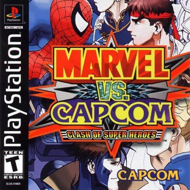 Marvel vs. Capcom: Clash of Super Heroes box art