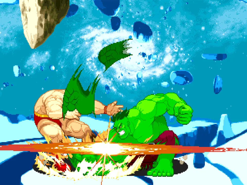 Marvel vs. Capcom: Clash of Super Heroes screenshot