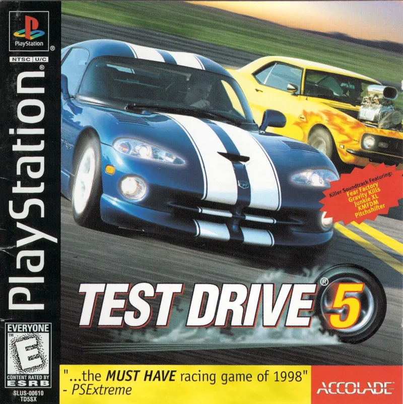 Test Drive 5 box art