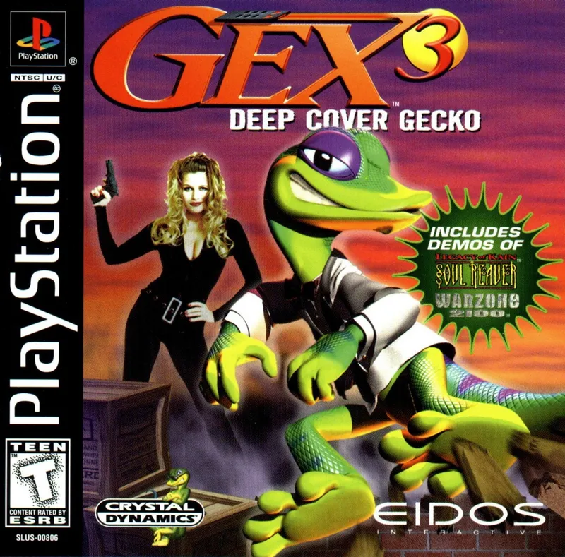 Gex 3: Deep Cover Gecko box art