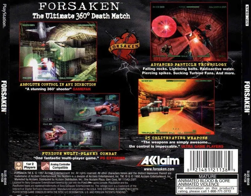 Forsaken box back