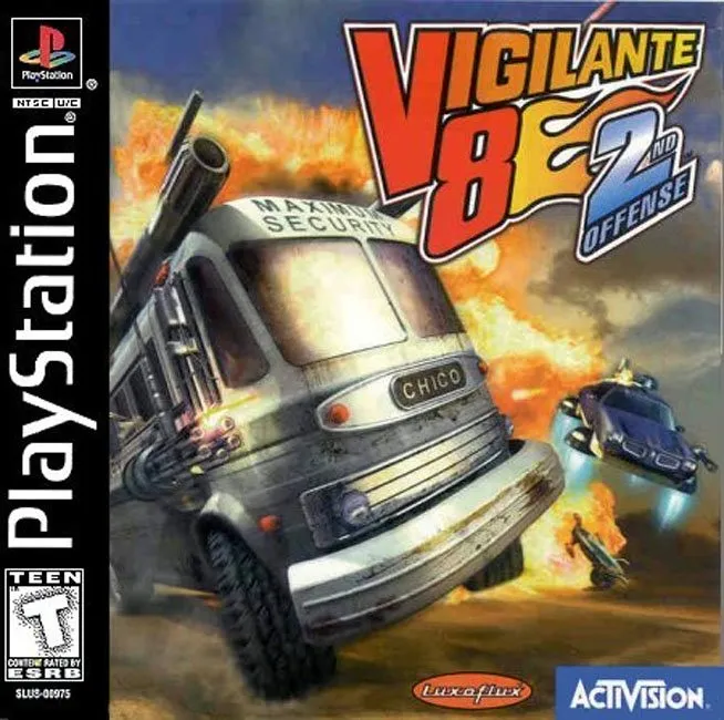 Vigilante 8: 2nd Offense box art