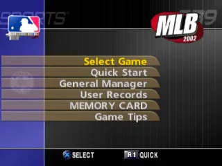MLB 2002 screenshot