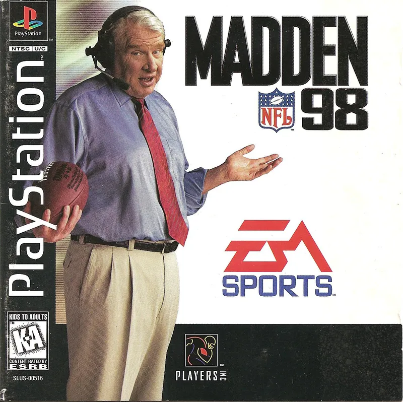 Madden NFL 98 box art