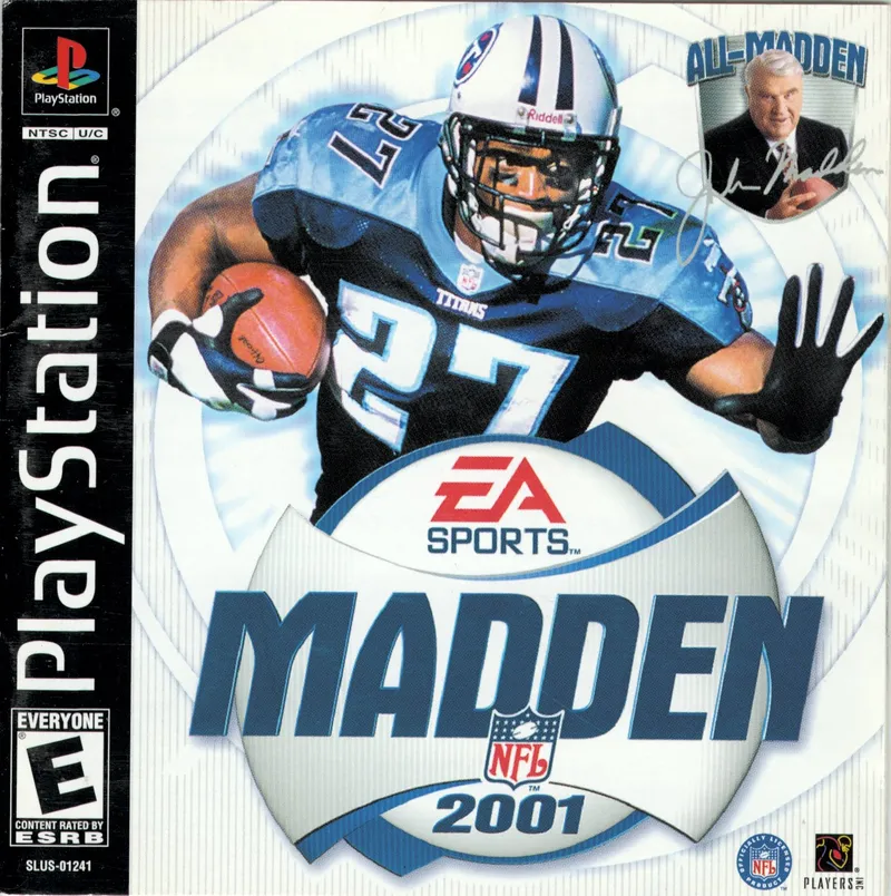 Madden NFL 2001 box art