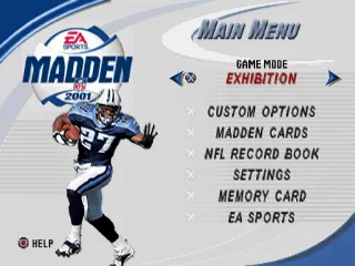Madden NFL 2001 screenshot