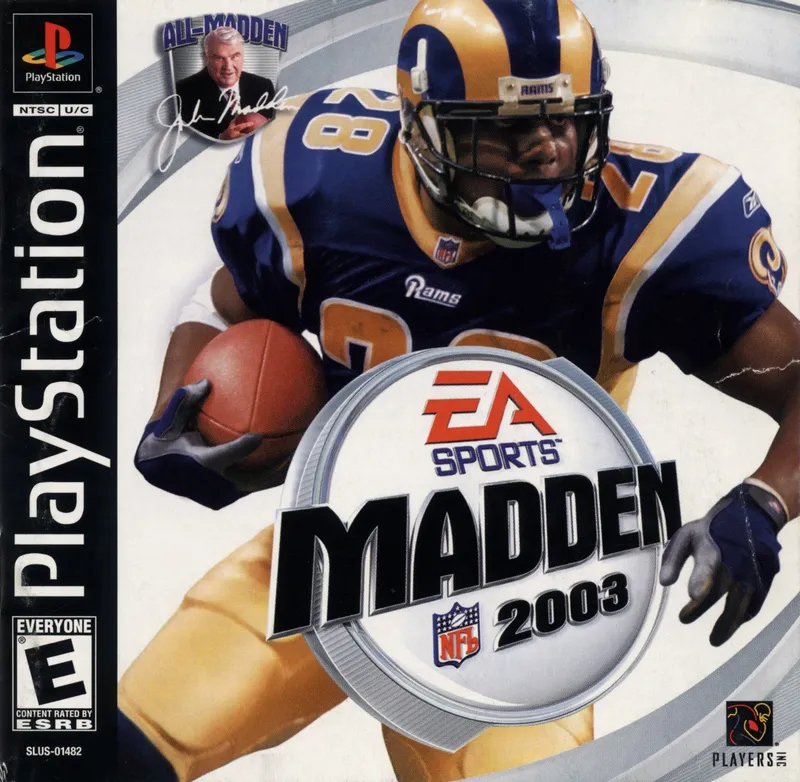 Madden NFL 2003 box art