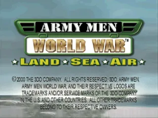 Army Men: World War: Land, Sea, Air screenshot