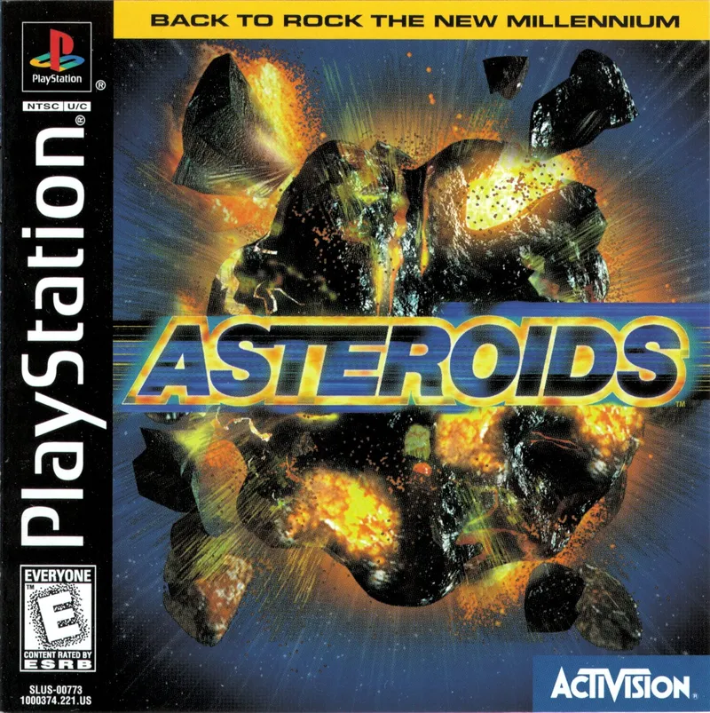Asteroids box art