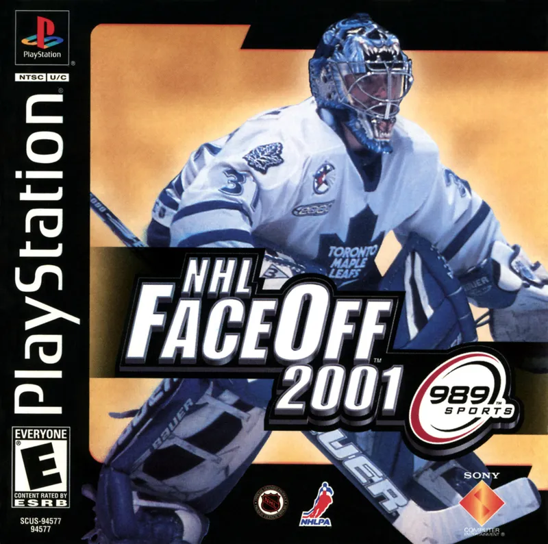 NHL FaceOff 2001 box art