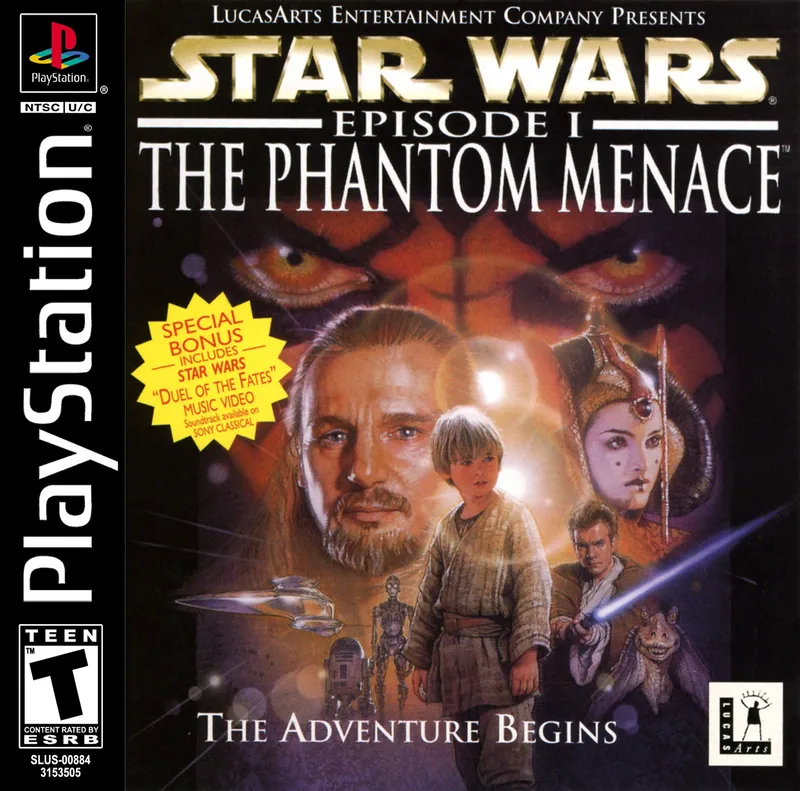 Star Wars: Episode I: The Phantom Menace box art