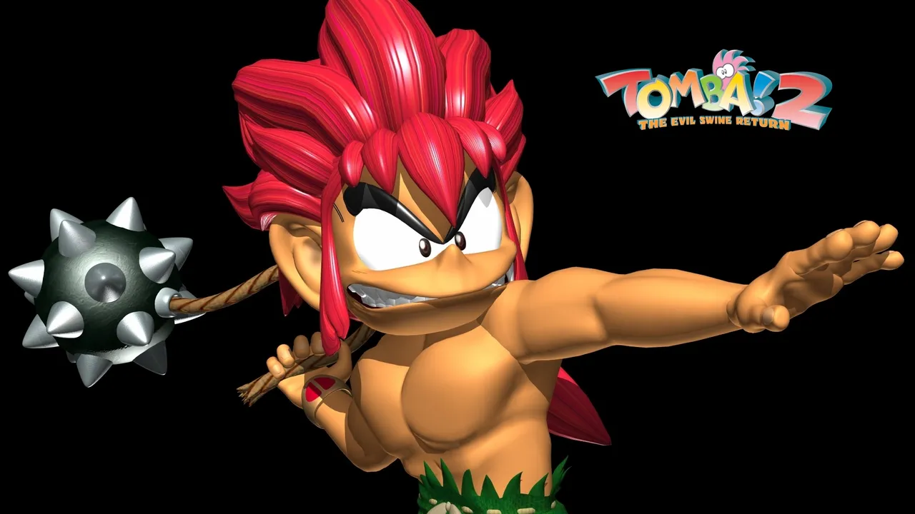 Backdrop artwork for Tomba! 2: The Evil Swine Return