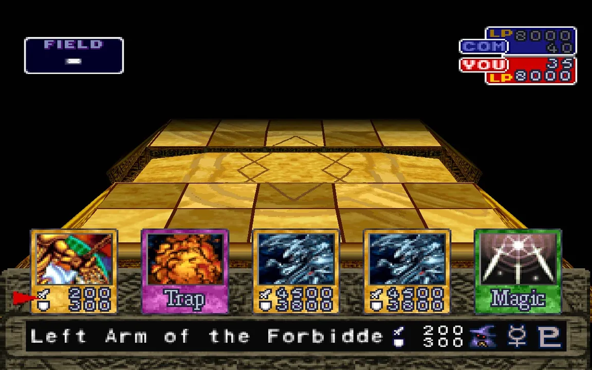 Yu-Gi-Oh! Forbidden Memories screenshot