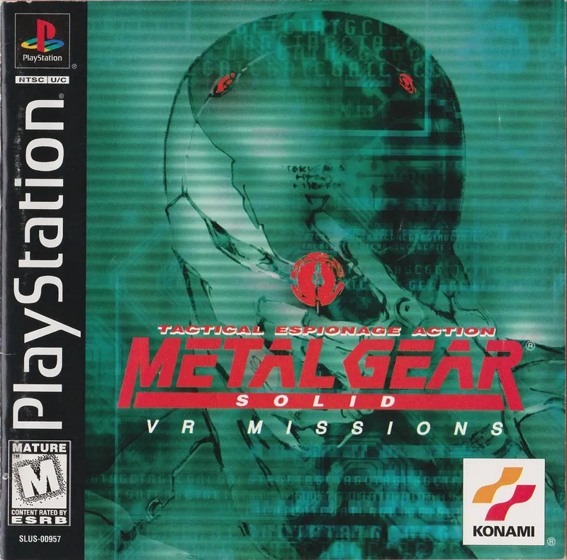 Metal Gear Solid: VR Missions box art
