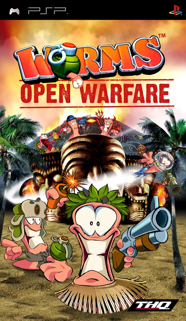 Worms: Open Warfare box art