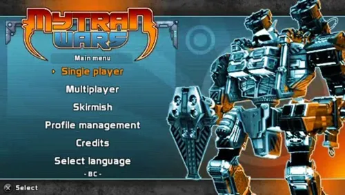 Backdrop artwork for Mytran Wars