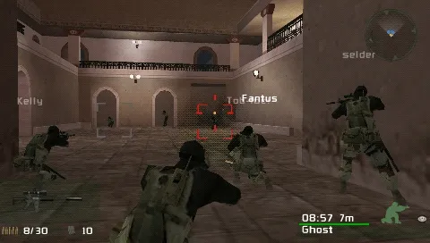 Backdrop artwork for SOCOM: U.S. Navy SEALs: Fireteam Bravo