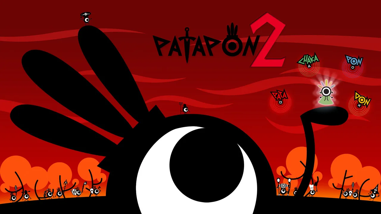 Backdrop artwork for Patapon 2