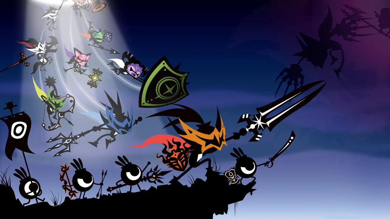 Backdrop artwork for Patapon 3