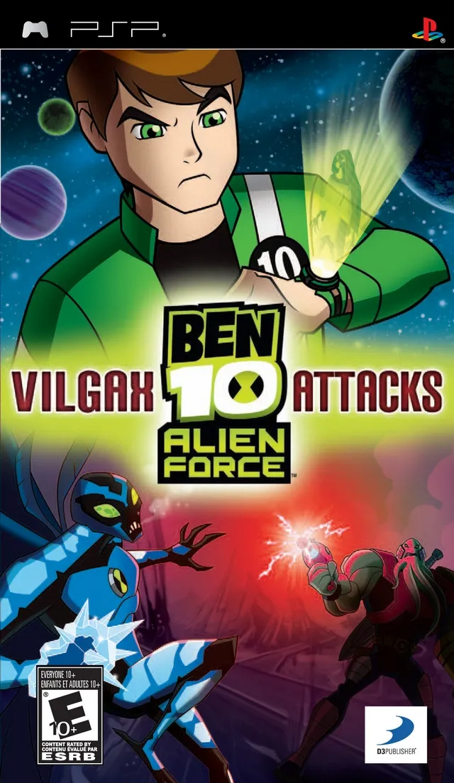 Ben 10: Alien Force: Vilgax Attacks box art
