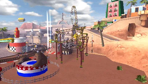 Backdrop artwork for Thrillville: Off the Rails