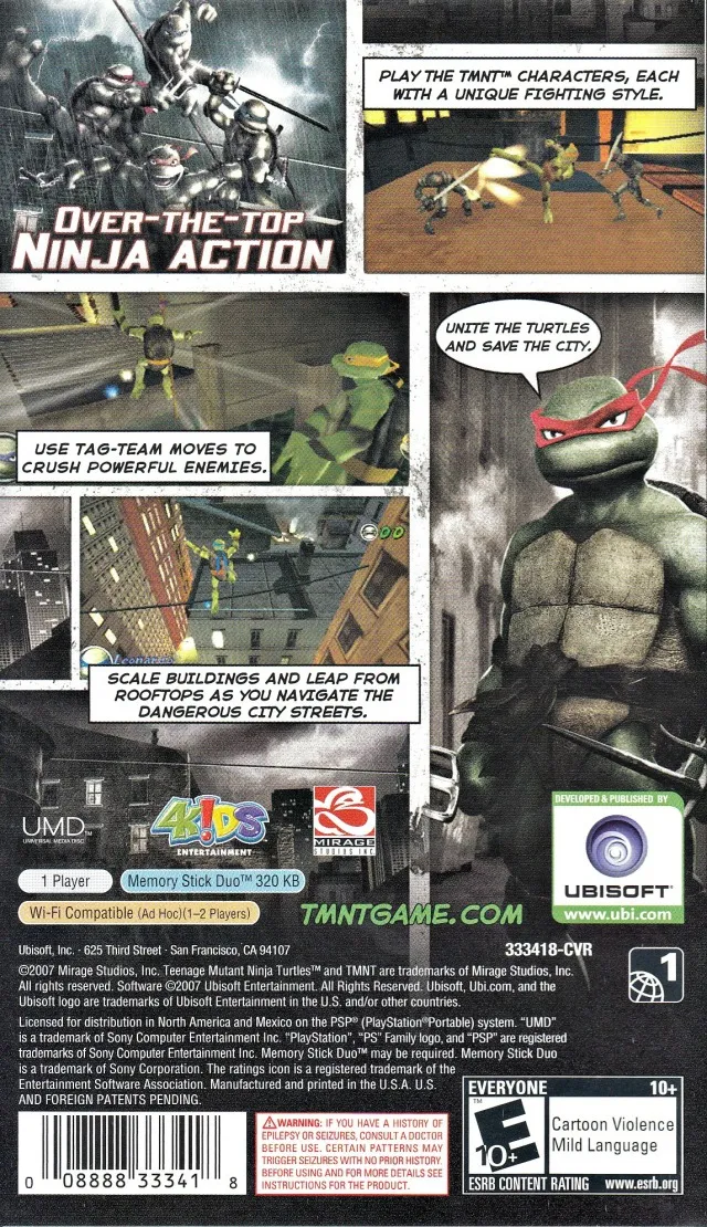 TMNT box back