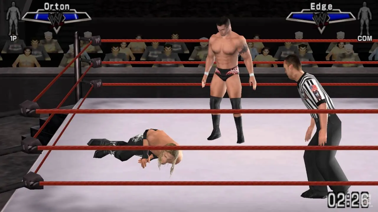 Backdrop artwork for WWE SmackDown vs. Raw 2007