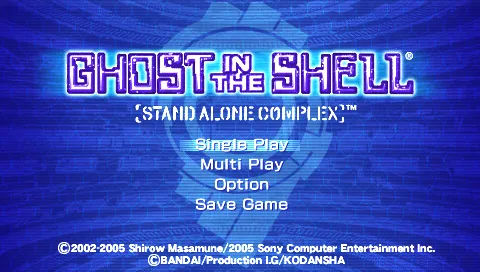 Ghost in the Shell: Stand Alone Complex screenshot
