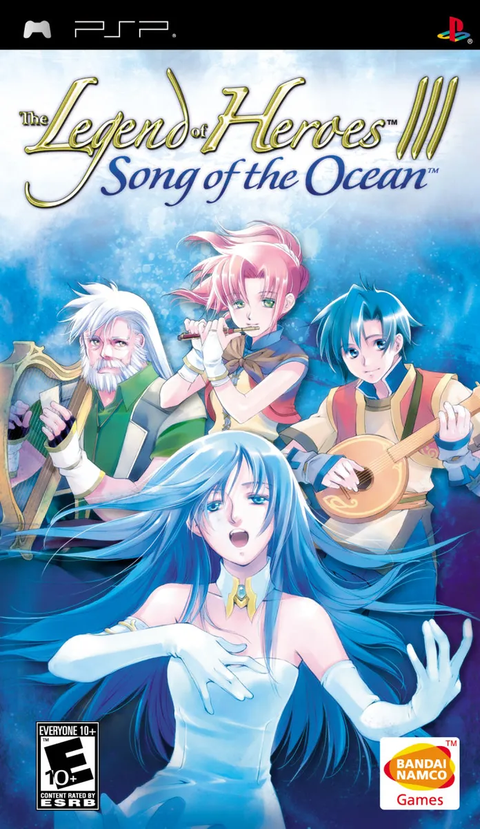 The Legend of Heroes III: Song Of The Ocean box art