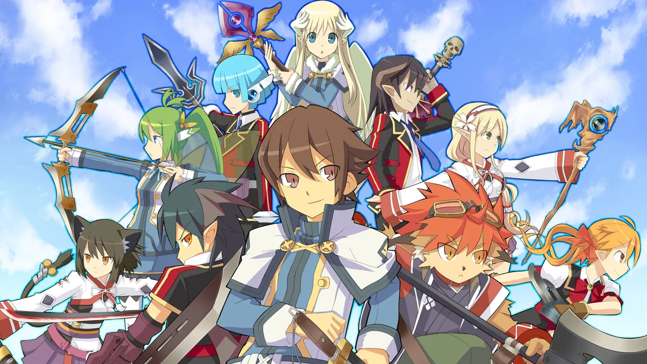 Backdrop artwork for Class of Heroes