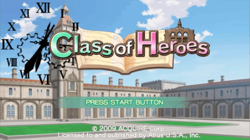 Class of Heroes screenshot
