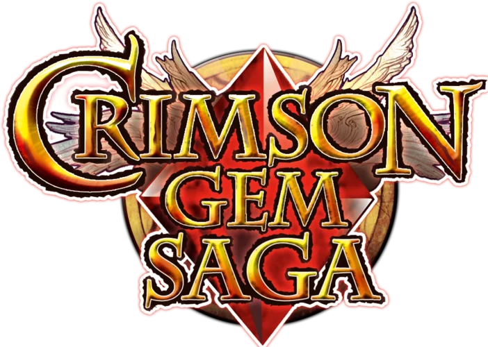 Crimson Gem Saga logo