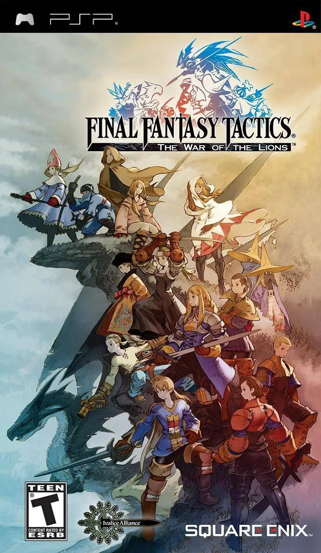 Final Fantasy Tactics: The War of the Lions box art