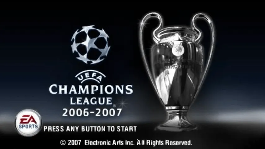 Backdrop artwork for UEFA Champions League 2006-2007