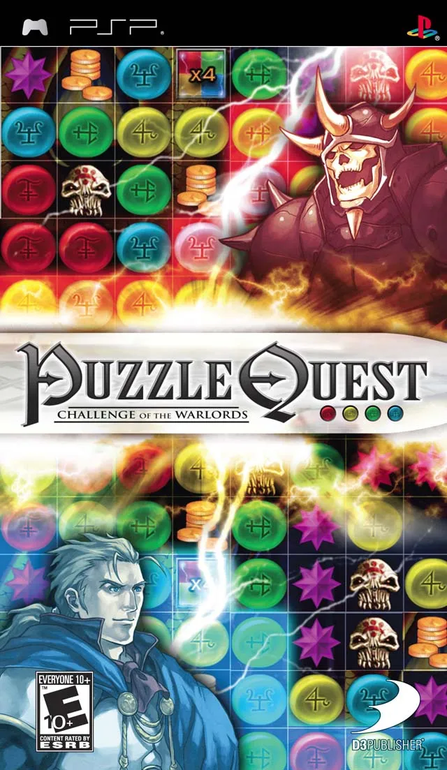 Puzzle Quest: Challenge of the Warlords box art