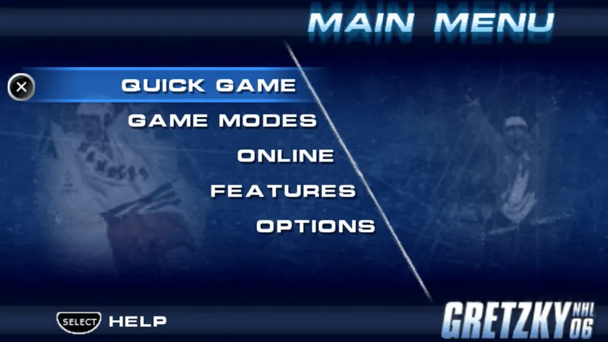 Gretzky NHL 06 screenshot