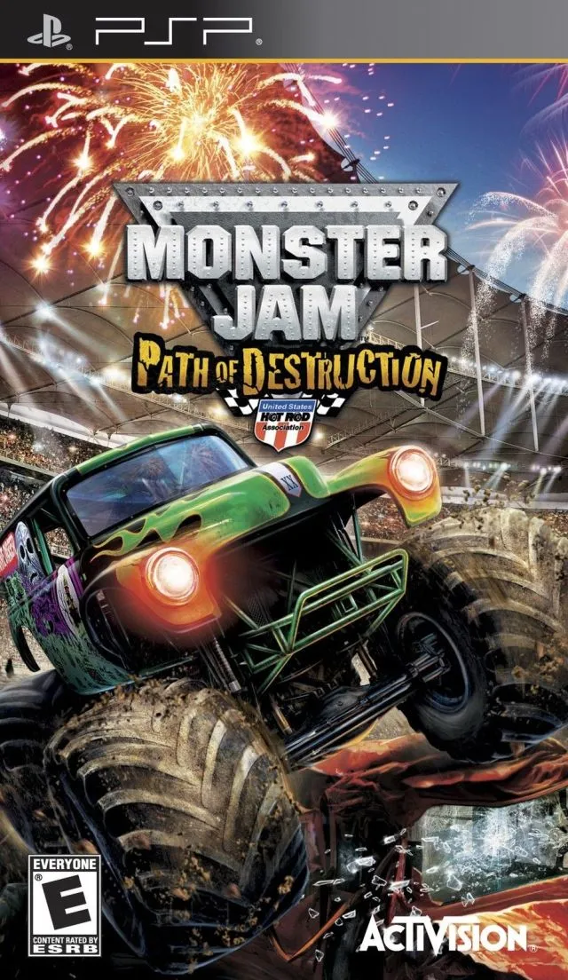 Monster Jam: Path of Destruction box art