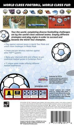 World Tour Soccer 06 box back