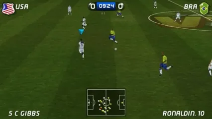 Backdrop artwork for World Tour Soccer 06