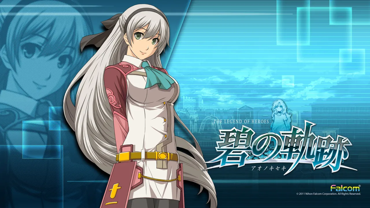 Backdrop artwork for Eiyuu Densetsu: Ao no Kiseki